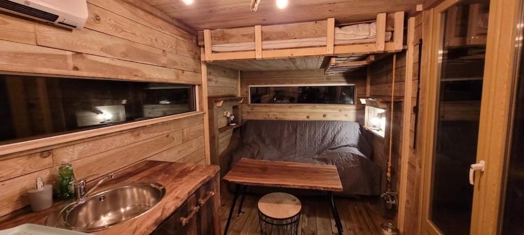 Maison d'hôtes Tiny House à Digny Extérieur photo
