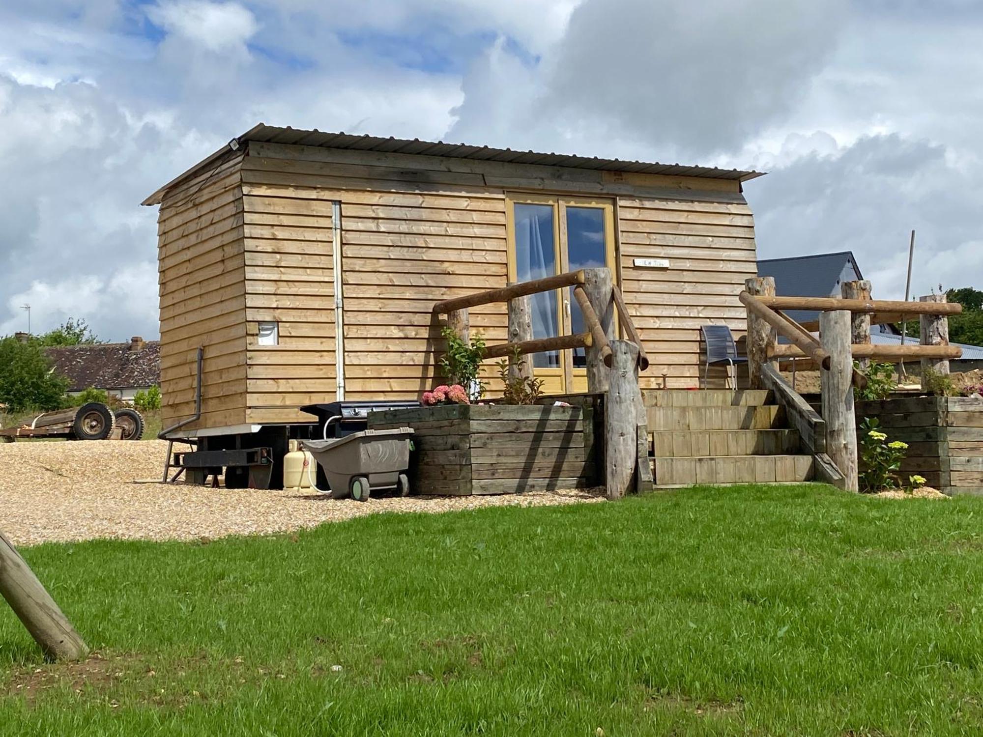 Maison d'hôtes Tiny House à Digny Extérieur photo