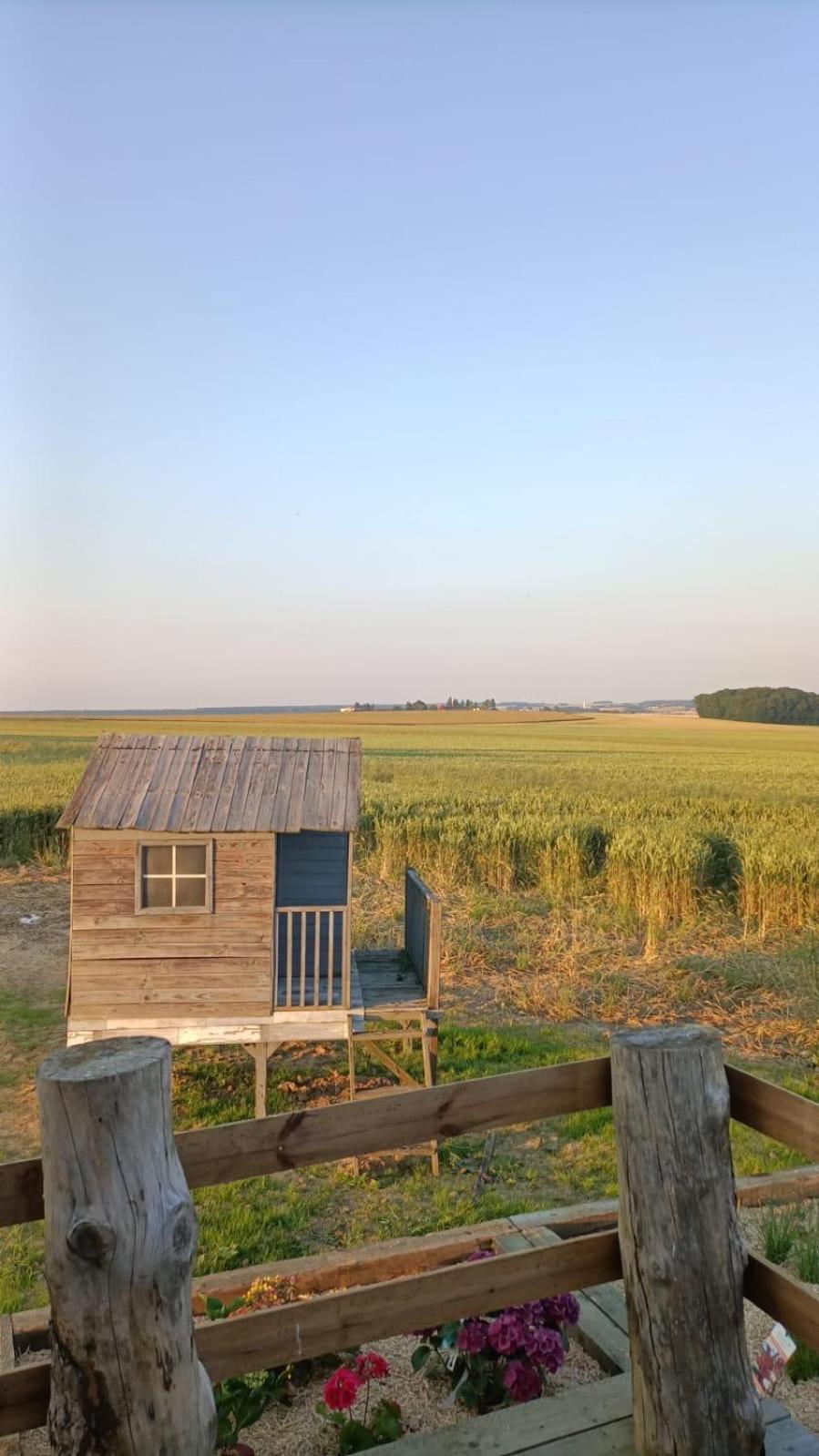 Maison d'hôtes Tiny House à Digny Extérieur photo