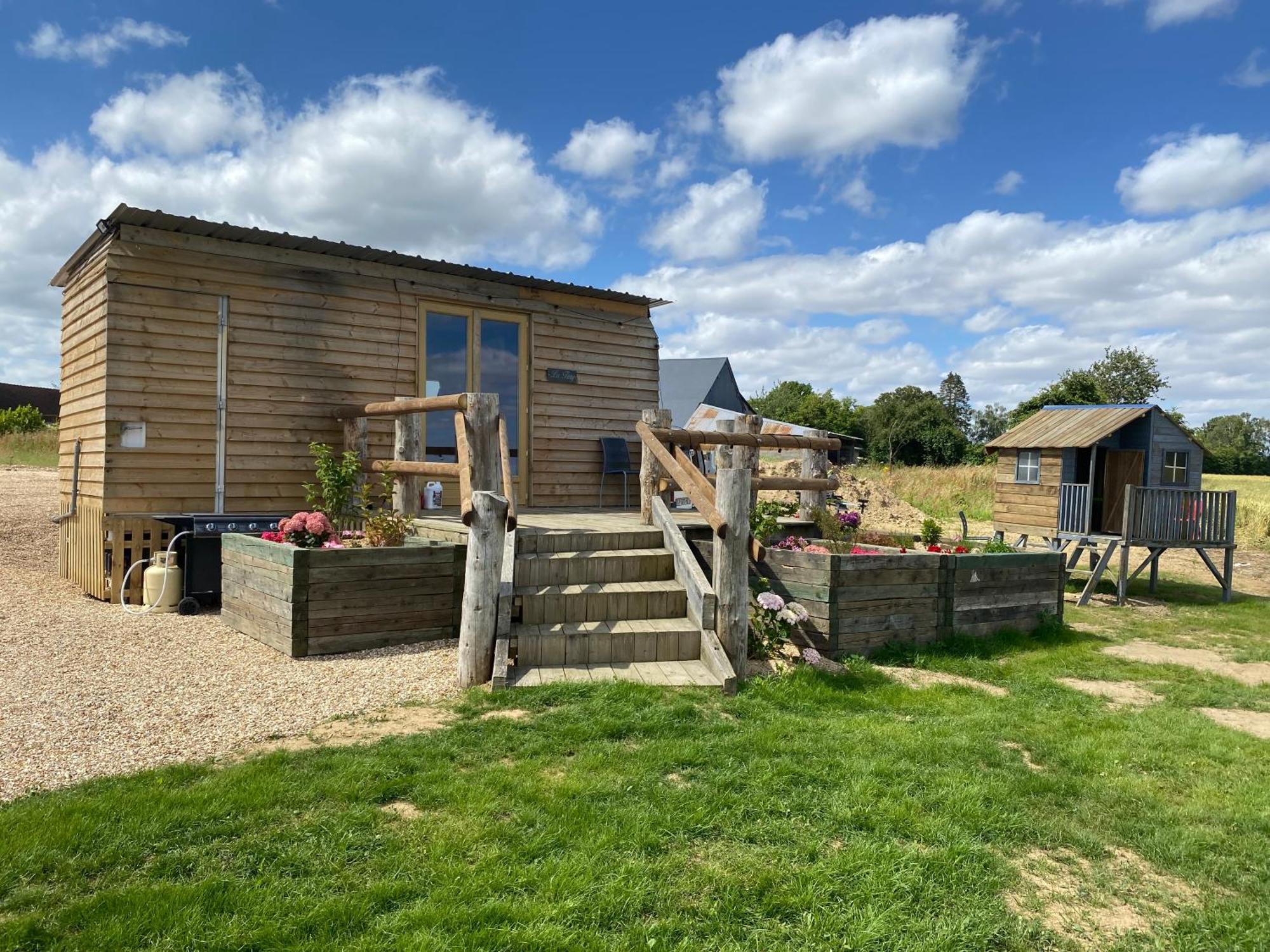 Maison d'hôtes Tiny House à Digny Extérieur photo
